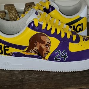 custom kobe bryant air force 1s